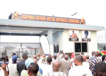 Gabby Honors Late Mother With Sports Complex In Kyebi