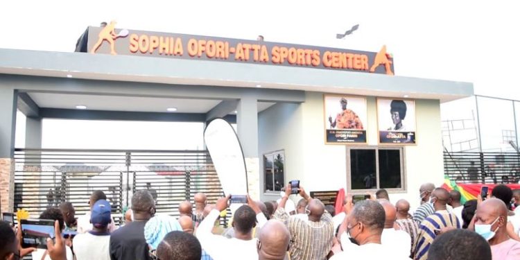 Gabby Honors Late Mother With Sports Complex In Kyebi