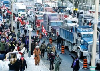 Military Rushes Justin Trudeau To ‘Undisclosed Location’ As Historic Uprising Sweeps Canada