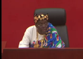 Alban Bagbin Storms Parliament Dressed As A King; Ghanaians Massively React