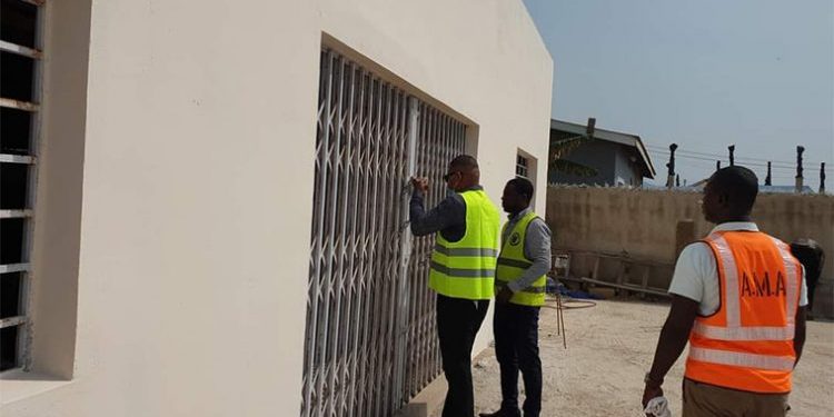 AMA Locks Up Covenant Faith Chapel