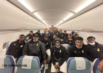 AFCON 2021: Black Stars Arrive In Cameroon