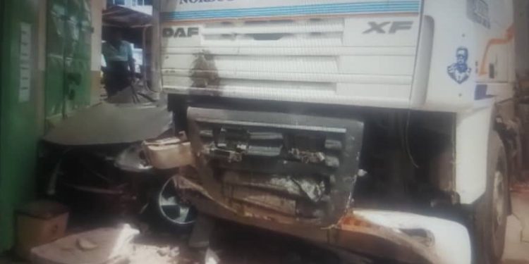 Dozens Killed As Articulated Truck Runs Into Traders At Nsawam