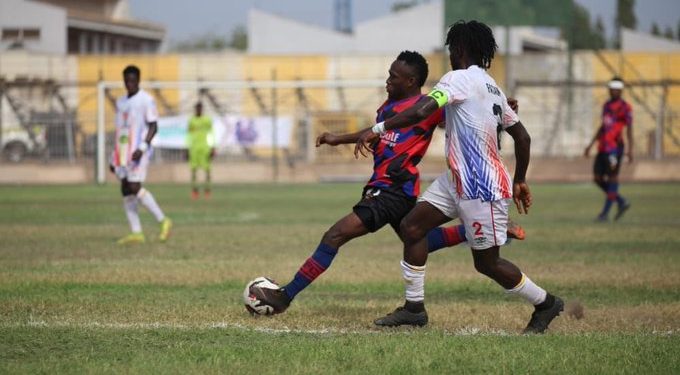 GPL: Legon Cities Score Late To Deny Hearts Win