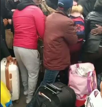 Africans Denied Entry Into Train Taking People From Ukraine To Poland (Video)