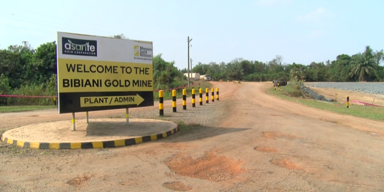 Bibiani-Goaso Road To be Diverted After Studies Showed A Chunk Of Gold Deposit On Stretch