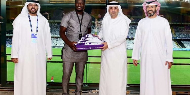 Asamoah Gyan Honored By Former Club Al Ain