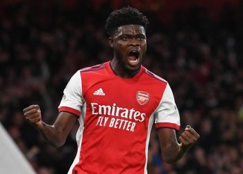 Thomas Partey Named Arsenal Player Of The Month For February