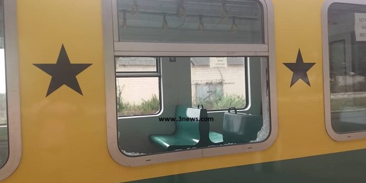 Stampede On Takoradi-Kojokrom Train leave Passengers Injured