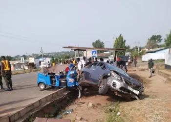 Three Severely Injured In A Vehicular Crash At Ho Barracks