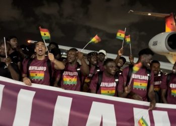 2022 WCQ: Black Stars Return Home To A Rousing Welcome