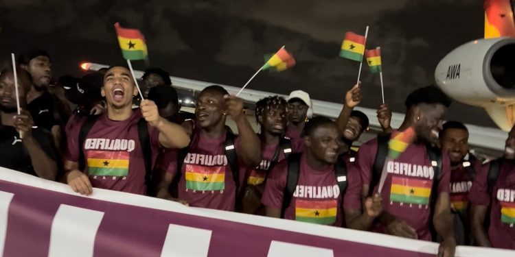 2022 WCQ: Black Stars Return Home To A Rousing Welcome