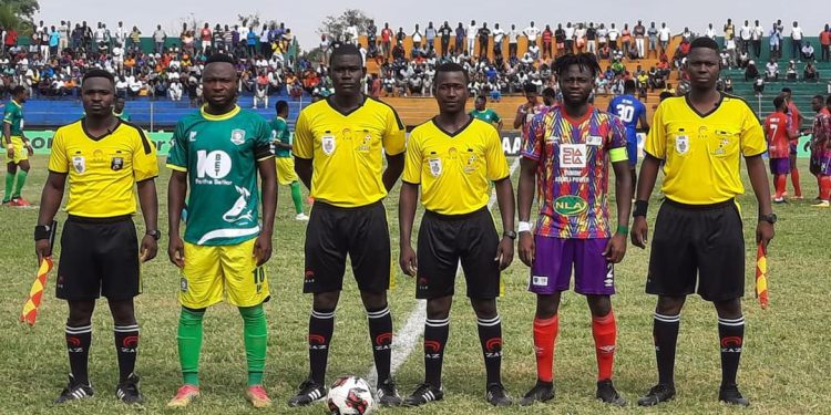 GPL: Sam Adams Powers Aduana Stars To A Narrow Win Against Hearts Of Oak