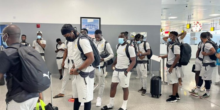 2022 WCQ: Black Stars Arrive In Abuja Ahead Of Nigeria Game