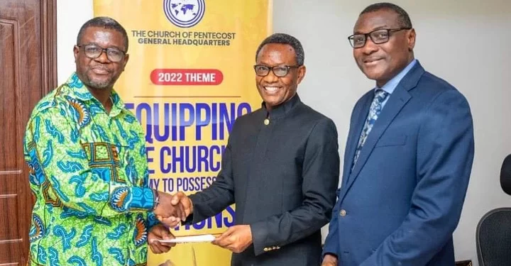 Church of Pentecost Donates 1 Million Cedis For National Cathedral; Ghanaians Cry Fowl