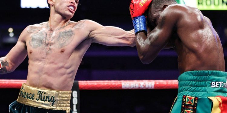 Ryan Garcia Records Early Knockdown In Dominant Win Over Emmanuel Tagoe