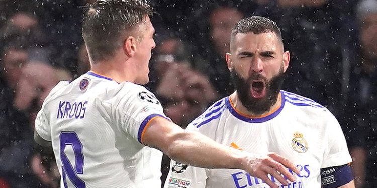 UCL: Benzema Hat-trick Sinks Chelsea In London