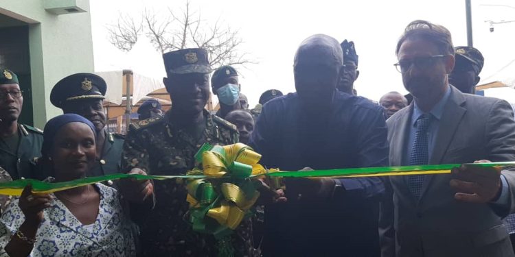 Minister For The Interior Commissions Renovated Hamile Border Post