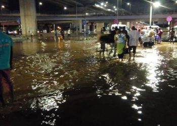 Parts Of Accra Floods Again After Several Hours Of Heavy Downpour