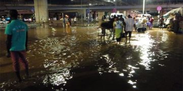 Parts Of Accra Floods Again After Several Hours Of Heavy Downpour
