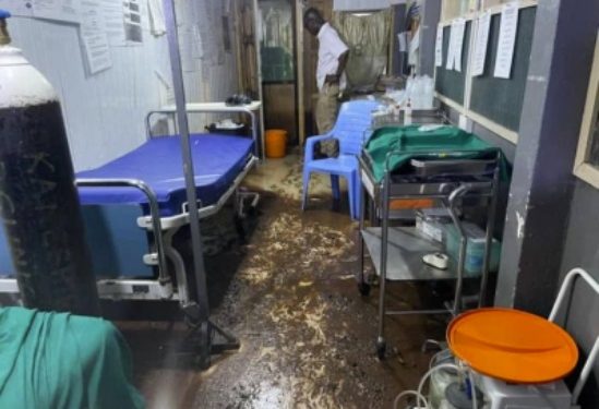 Accra Floods: Kaneshie Polyclinic Shutdown