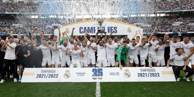 Real Madrid Win 35th La Liga Title As Ancelotti Makes History