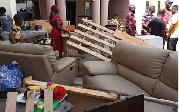 Tension Rises As Armed Police Ransack House of Church Of Ghana’s Leader