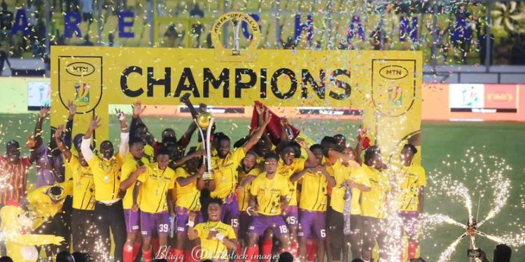 Hearts of Oak Retains MTN FA Cup Title After Defeating Bechem United 2-1