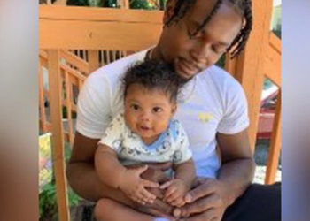 Dad and 4-month-old son shot dead in front porch of their North Carolina home