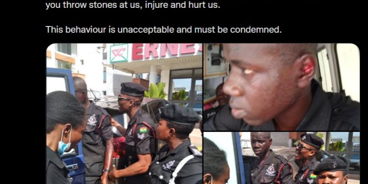 Police Arrest Three Protestors At The Arise Ghana Demo