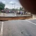 VIDEO: A Washout Of Bridge Renders The Cape Coast -Twifo Praso Road Inaccessible