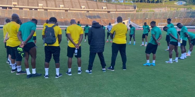 Black Stars Train In Kobe Ahead Of Kirin Cup Opener Against Japan