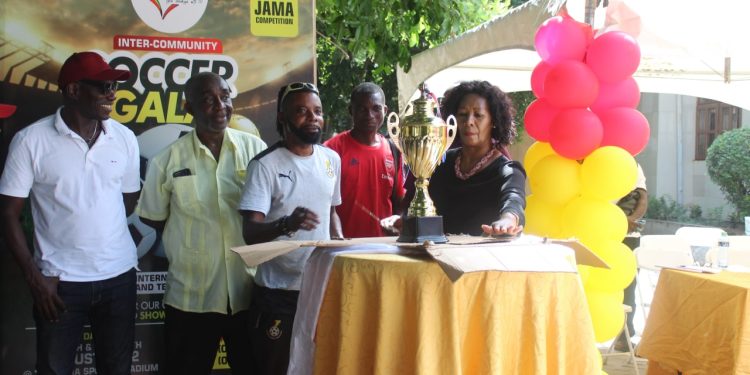 [PHOTOS]: Maiden Edition Of Plan B FM Inter-Community Soccer Challenge Launched