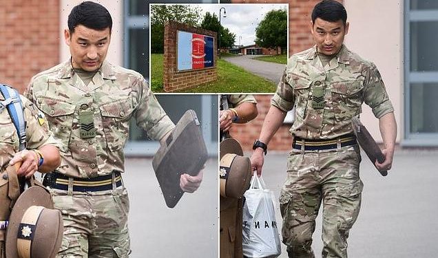 Married British Army Gurkha, 34, who became infatuated with a fellow soldier’s wife is given restraining order after bombarding with phone calls and on social media while her husband was serving abroad