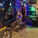 Kasoa Old Barrier: TATA Bus Crashes Into Two Vehicles After Jumping Traffic