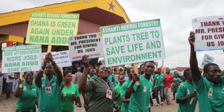 No Allowances No Green Ghana – Youth In Afforestation To Gov’t