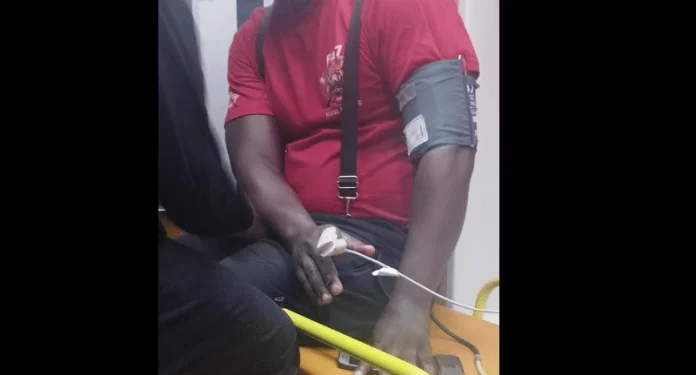 Fire Officer Rushed To The Police Hospital After Suffering Injury While Dousing Inferno At CMB