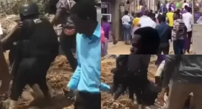 Police And Students Clash At Ideal College Over Attempts To Demolish Their School (+VIDEO)