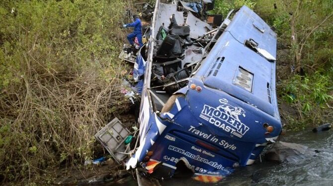 24 Dead After Bus Falls Off Bridge, Plunges Into Valley