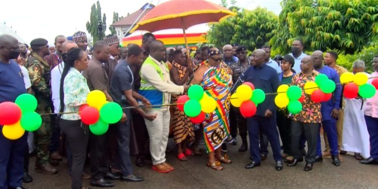Dr. Bawumia Commissions 100km Of Kumasi Inner City Roads