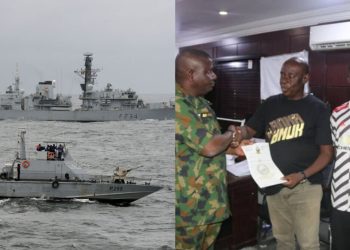 Nigerian Navy hands Over Rescued Ghanaians To Consulate