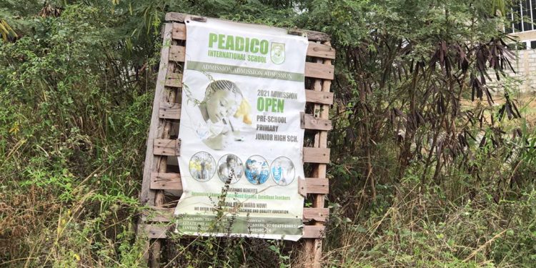 TDC demolish Peadico International School, BECE Candidates rendered recklessly