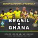 Brazil and Ghana face off in Le Havre – France