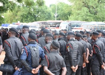 305 Police men arrive in Wa to beef up security