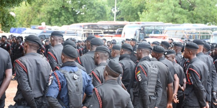 305 Police men arrive in Wa to beef up security