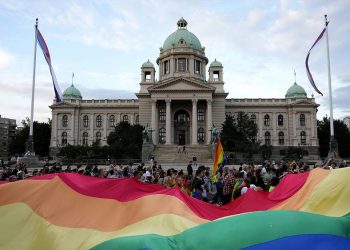Protesters March in Belgrade Against Planned Gay Pride Event