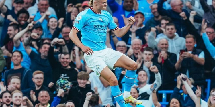 Haaland nets another hat-trick as Man City thump Forest