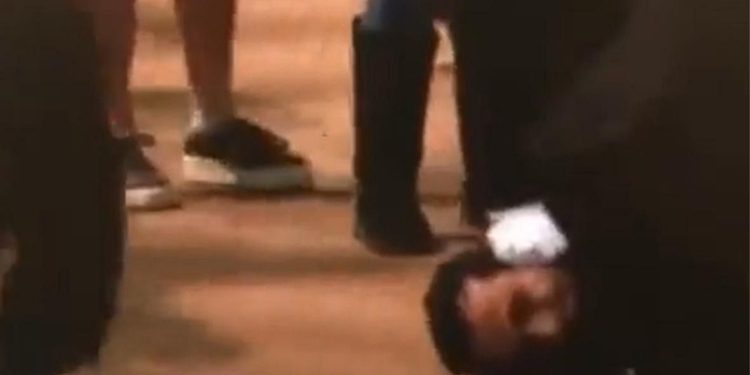 Watch: Man rushes up to coffin at Queen Elizabeth’s funeral and tries to pull down royal banner; arrested
