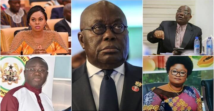 13 Akufo-Addo Appointees Sacked Over Corruption-Related And Other Allegations