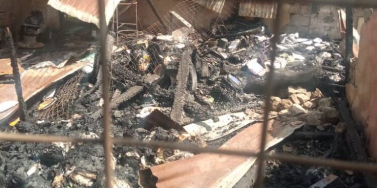 Students escape unhurt, as fire engulfs school in Sunyani